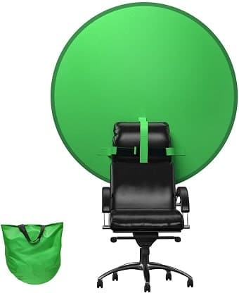 Fondo croma verde para silla gaming