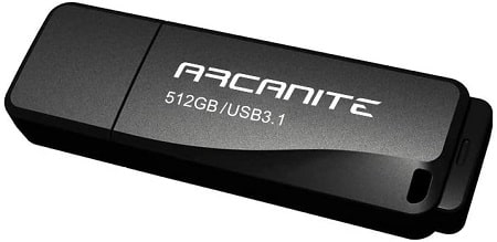Lápiz de memoria USB 3.1 de 512 GB