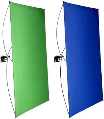 Pantalla de Fondo Azul Verde 90 x 180 cm