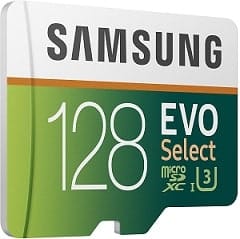 Tarjeta memoria microSD Samsung EVO 128 GB
