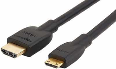 Cable adaptador Mini HDMI a HDMI