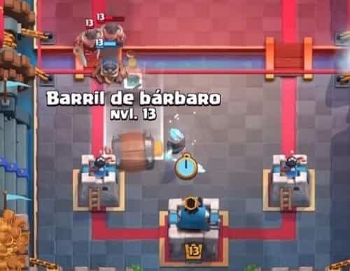 barril de bárbaro clash royale