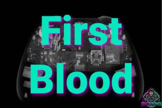 que significa first blood