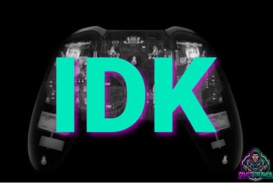 que significa IDK