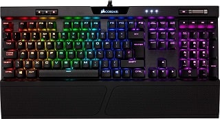 teclado gamer Corsair K70 RGB MK.2