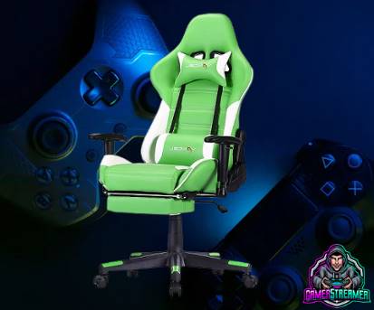 silla gaming verde