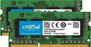 Crucial RAM CT2KIT51264BF160B 8 GB