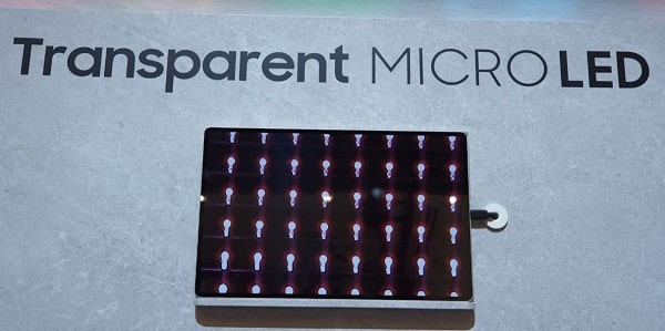 Tecnología OLED en los monitores transparentes